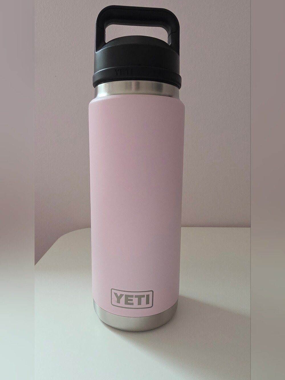 YETI 26 Oz Rambler Ice Pink Insulated Water Bottle